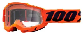 100% ACCURI 2 OTG mask | Orange | Clear glasses