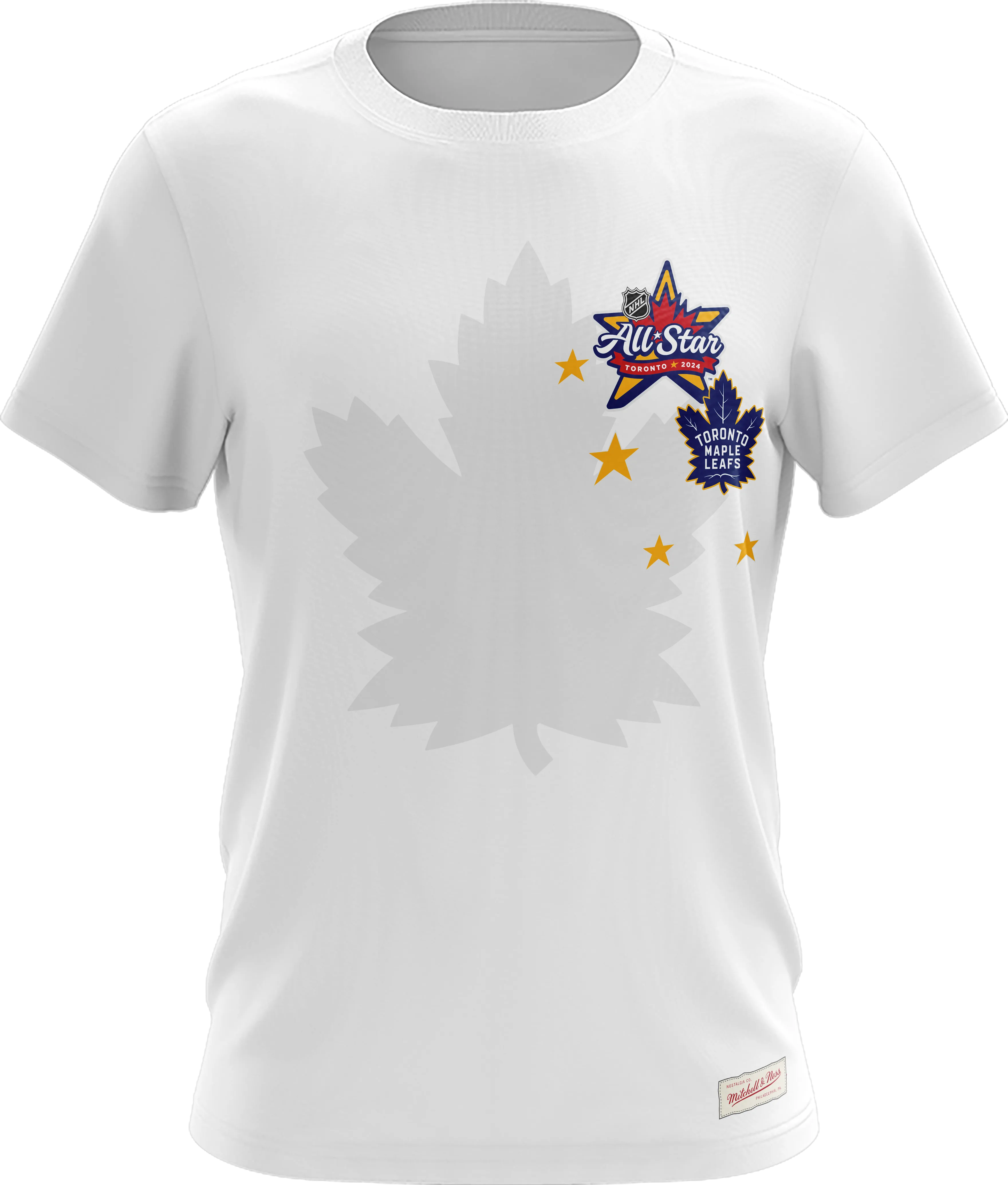 2024 NHL All Star Mitchell & Ness Men's Star Footprint Tee