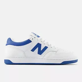 480 Sneaker (White + Blue)