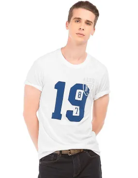 Aeropostale Printed Regular Fit T-Shirt