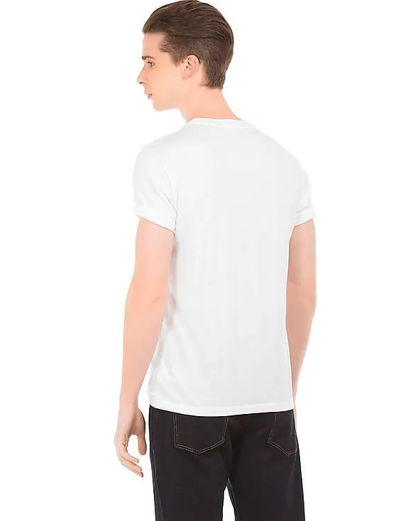 Aeropostale Printed Regular Fit T-Shirt