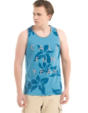 Aeropostale Slim Fit Printed Tank