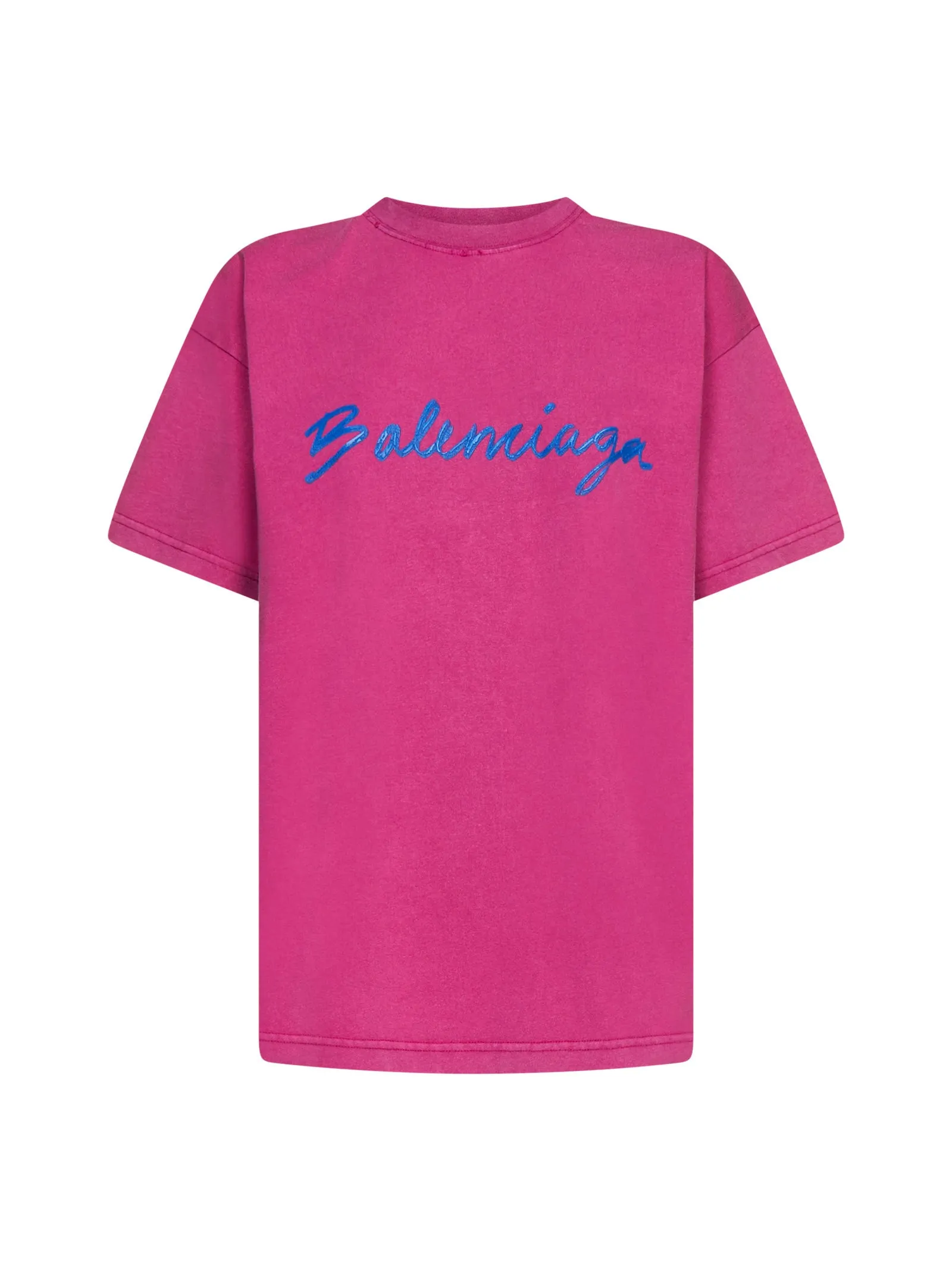 Balenciaga Logo Printed Medium Fit T-Shirt