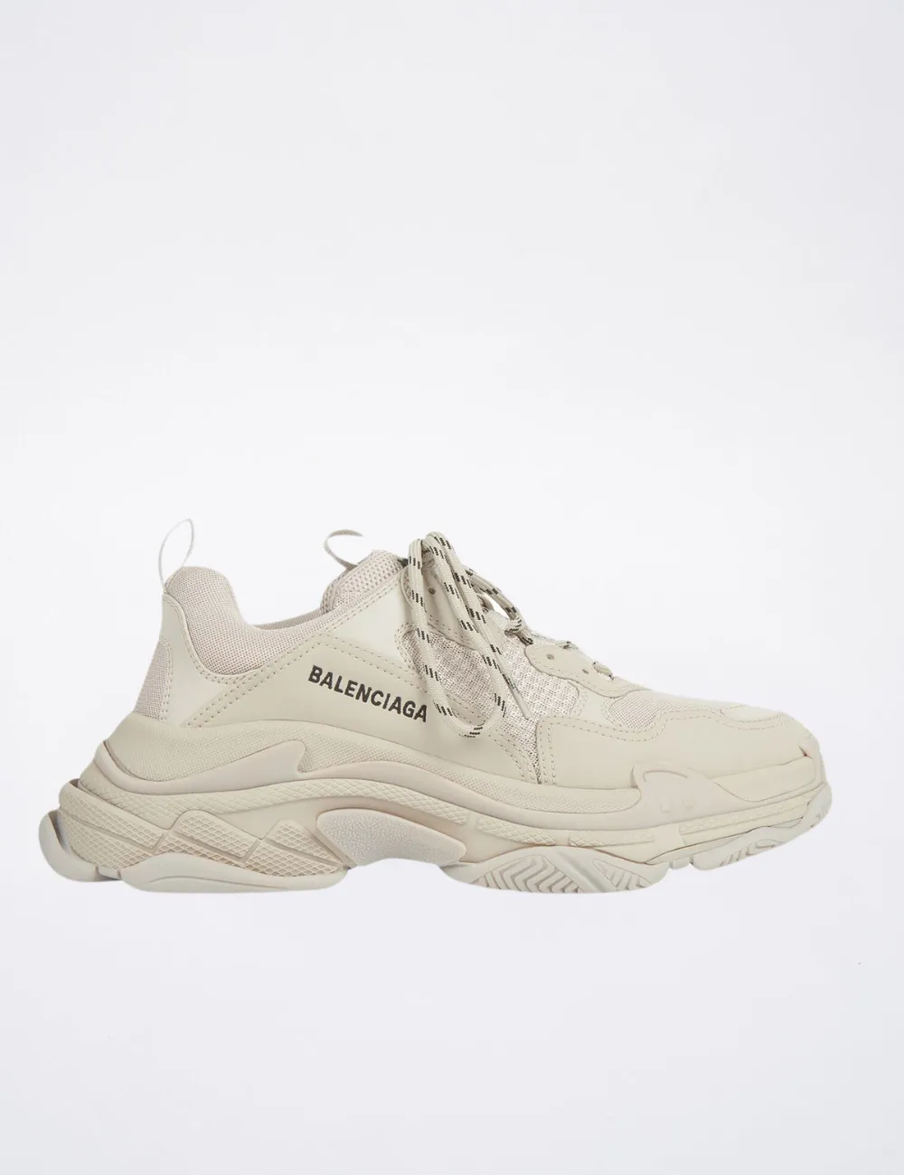 Balenciaga Men's Triple S Sneaker Beige