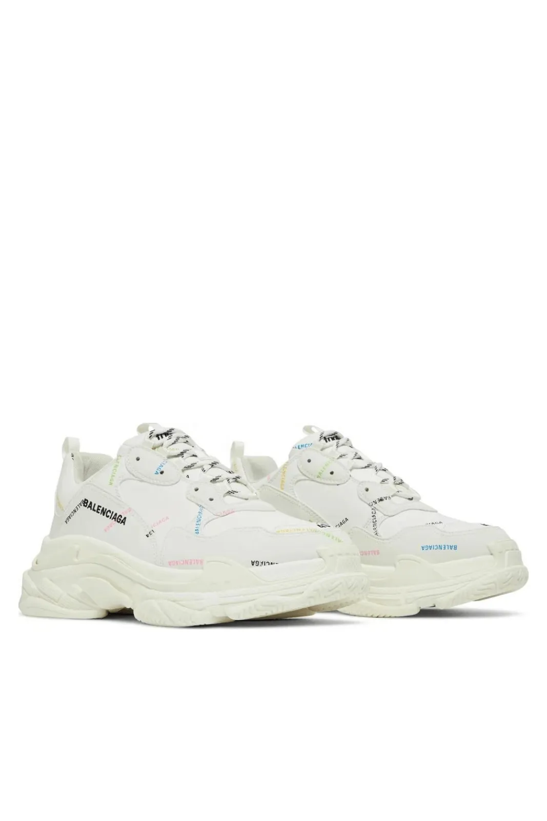 Balenciaga Triple S Sneaker 'Allover Logo - White Multi'