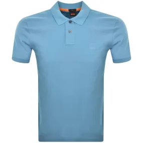 BOSS Passenger Polo T Shirt Blue