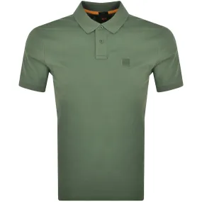 BOSS Passenger Polo T Shirt Green