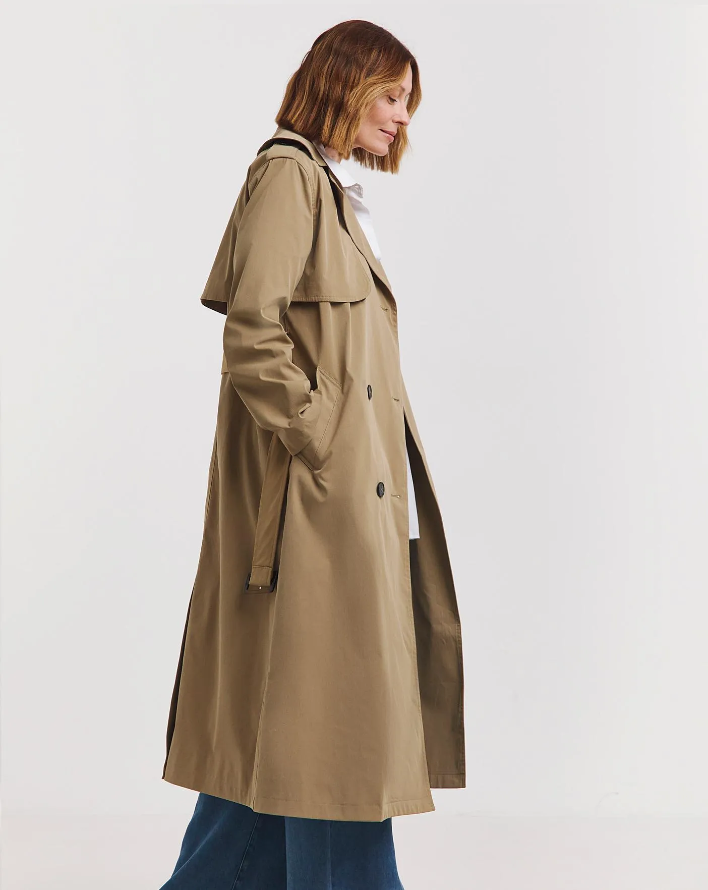 Camel Classic Trench Coat