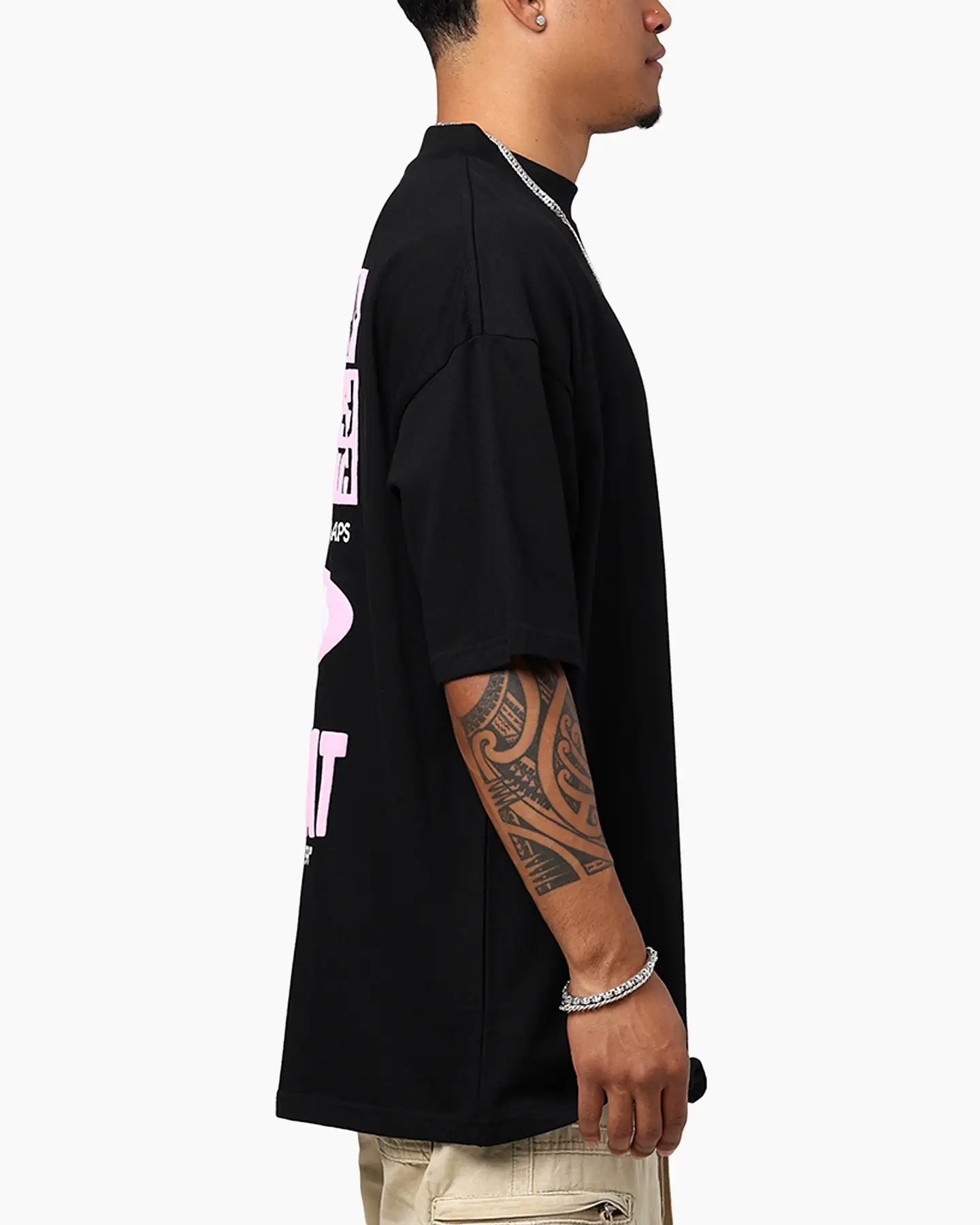 Carre Level 99 Mock T-Shirt Black