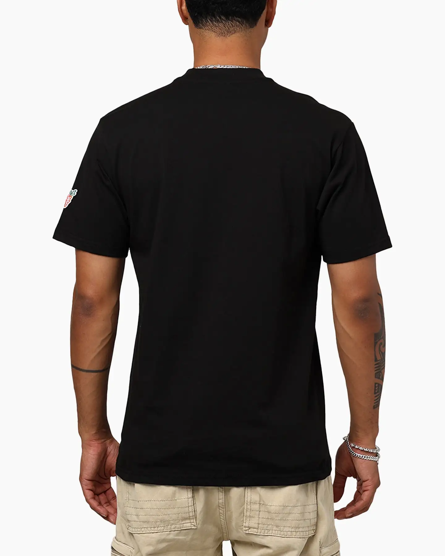 Carrots By Anwar Wordmark T-Shirt Black