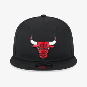 CHICAGO BULLS METALLIC ARCH BLACK 9FIFTY SNAPBACK CAP 'BLACK'