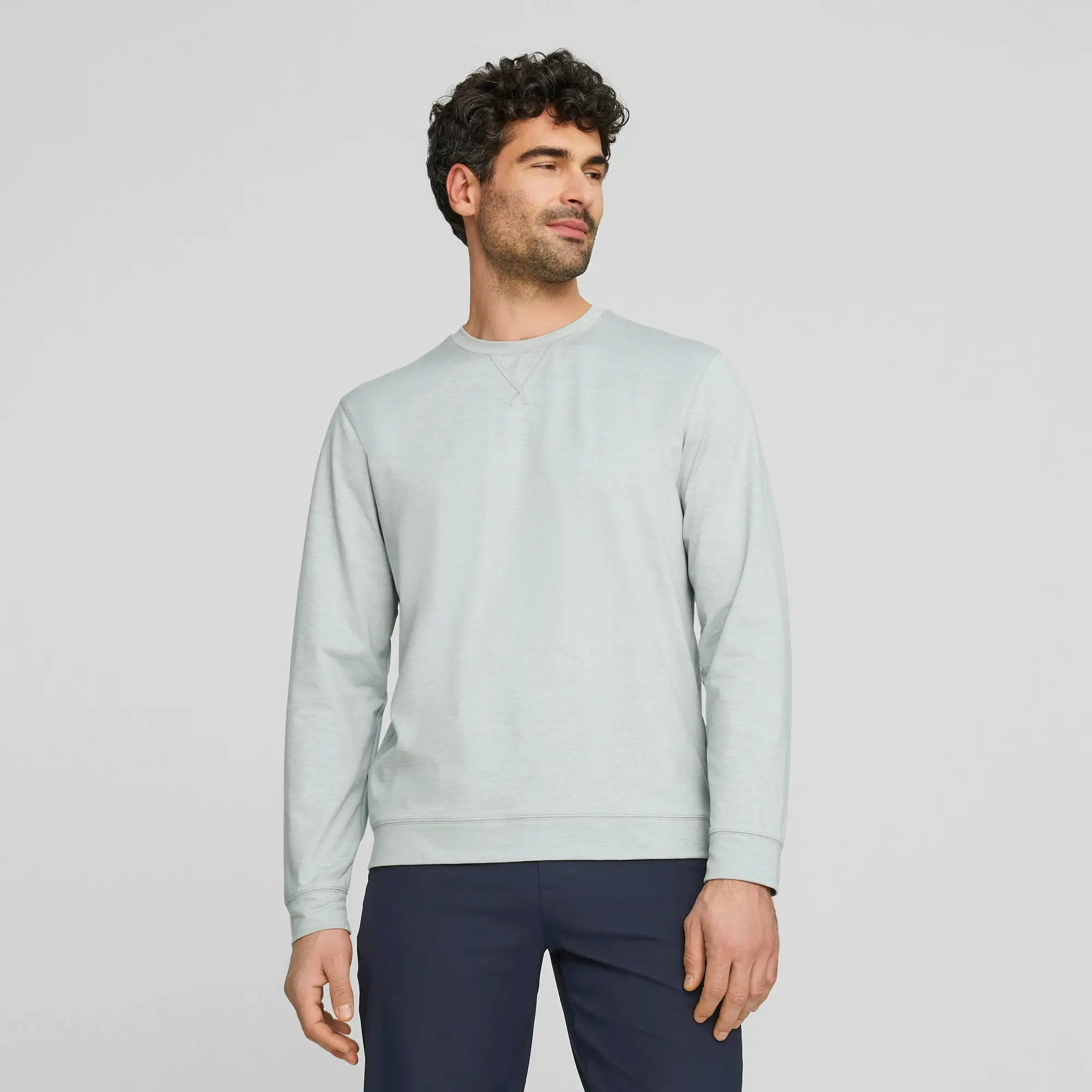 CLOUDSPUN Heather Golf Sweatshirt