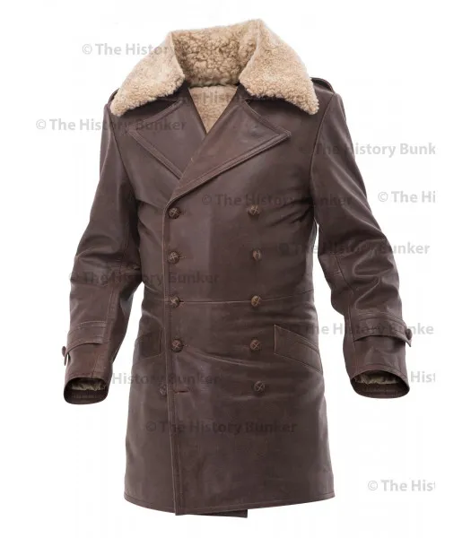 Czech Sniper leather coat