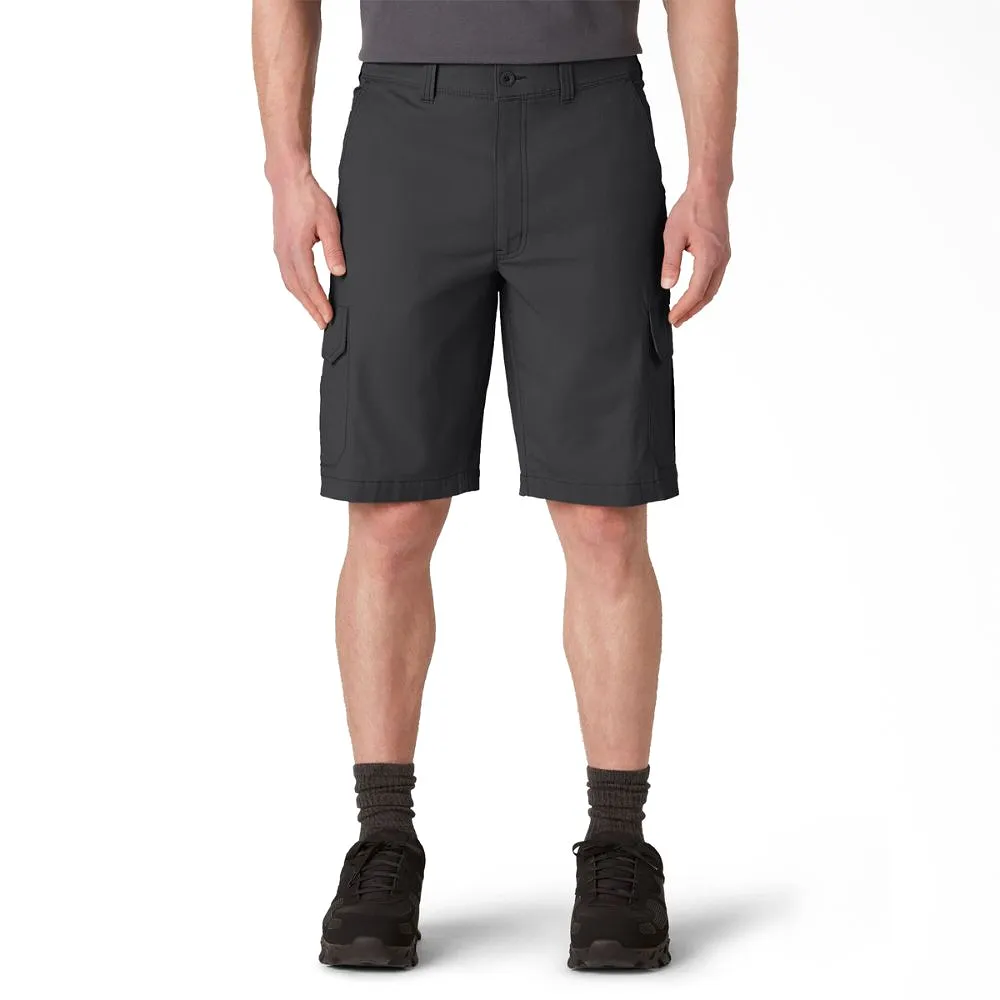 Dickies Men's 11 FLEX Cooling Performance Work Cargo Shorts SR607 - Black