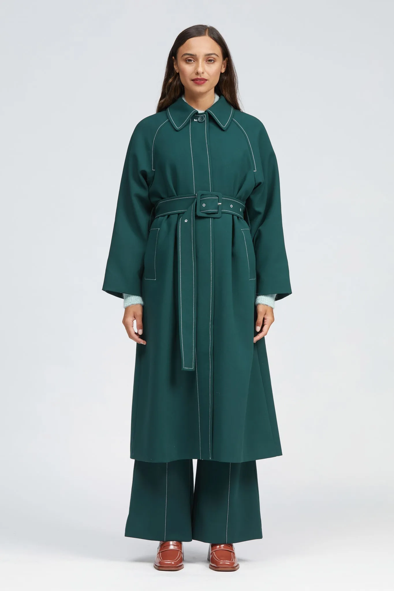 Donegall Coat Dark Green