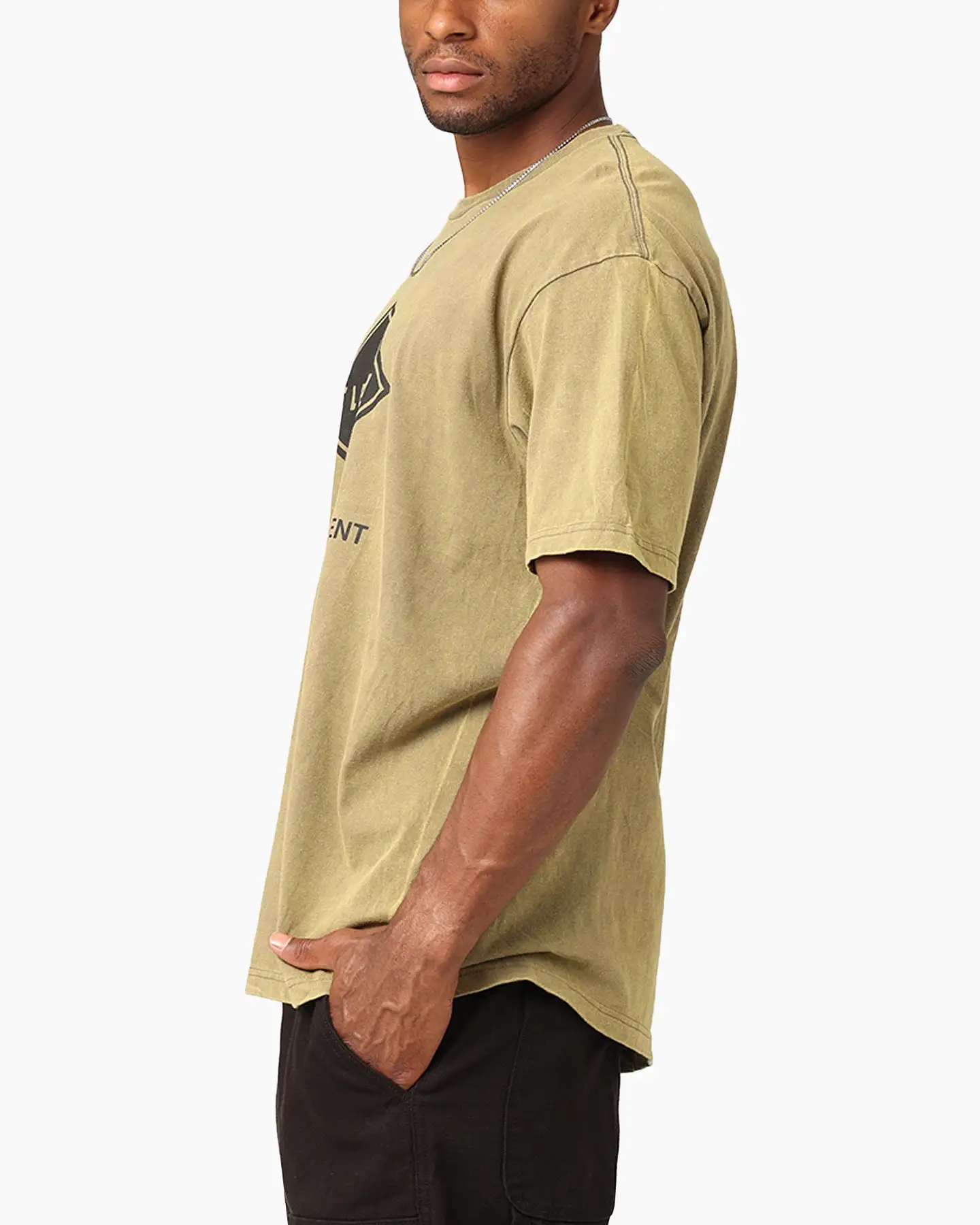 Elevn Clothing Co Athletic Department T-Shirt Khaki