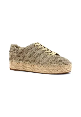 GUESS Sneaker Suola Corsa Beige Brown FL6MLEFAL14