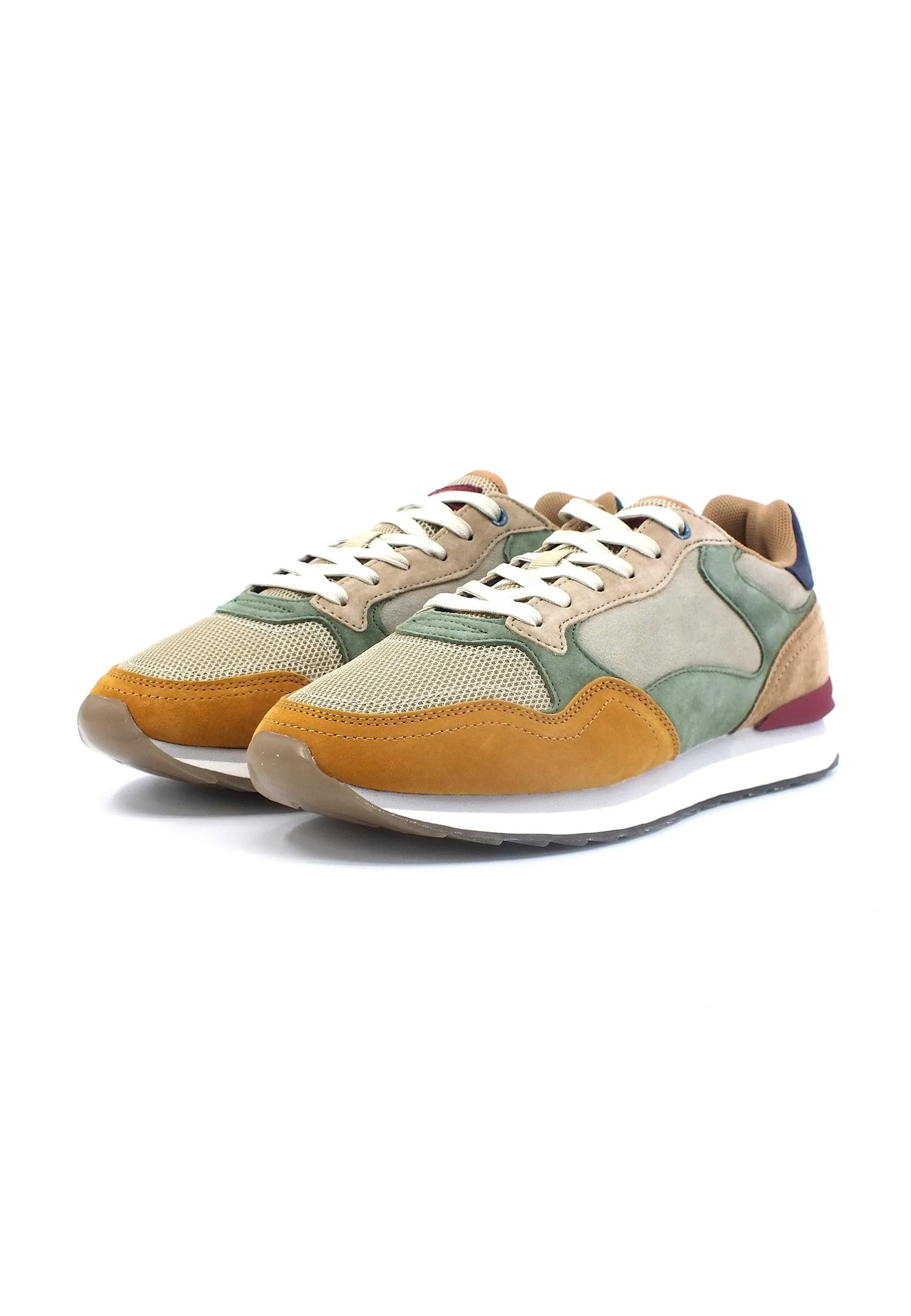 HOFF Vienna Sneaker Uomo Beige Green Blue 12302602