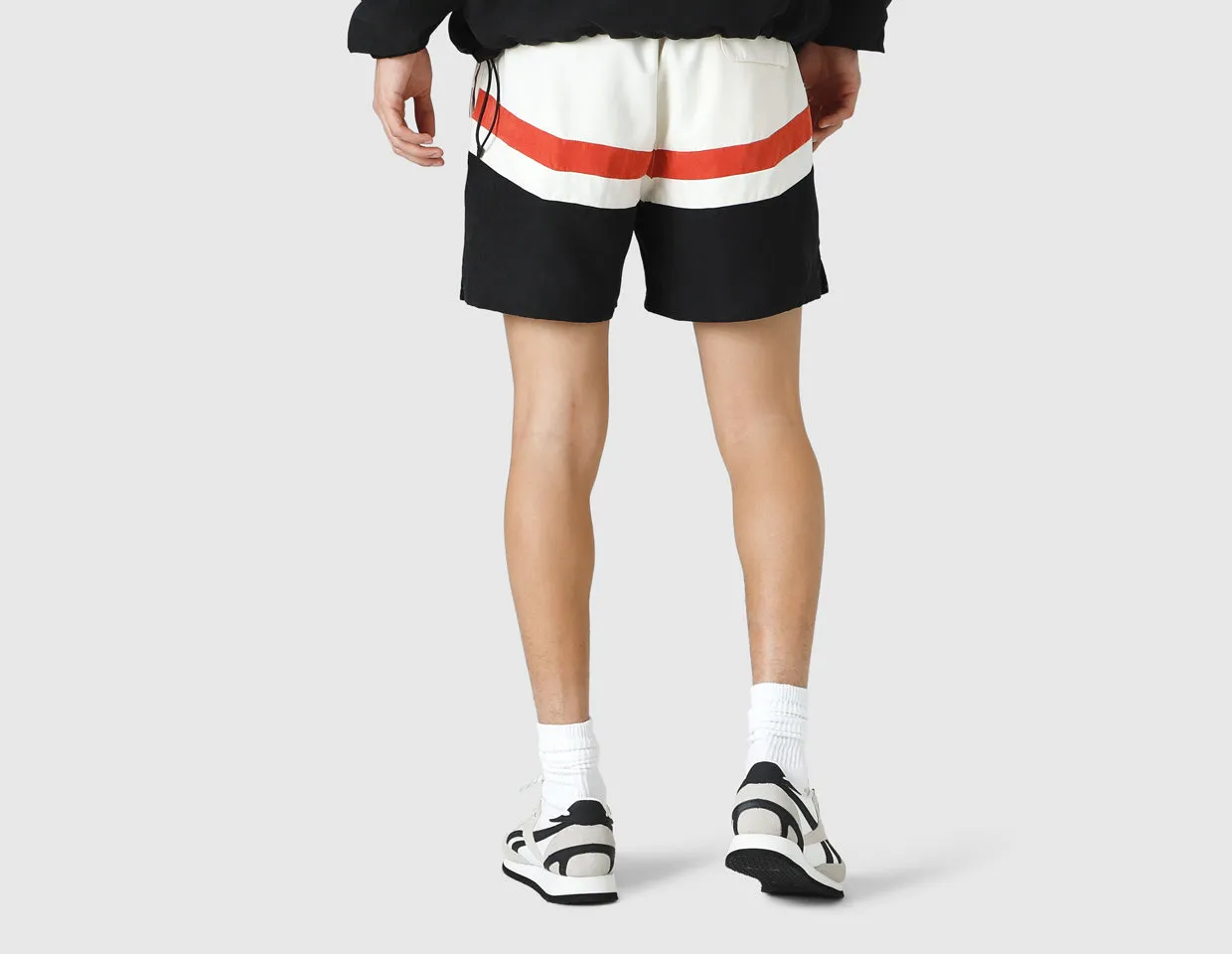 Honor The Gift Brushed Poly Track Shorts / Black