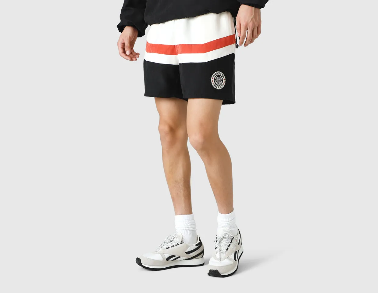 Honor The Gift Brushed Poly Track Shorts / Black