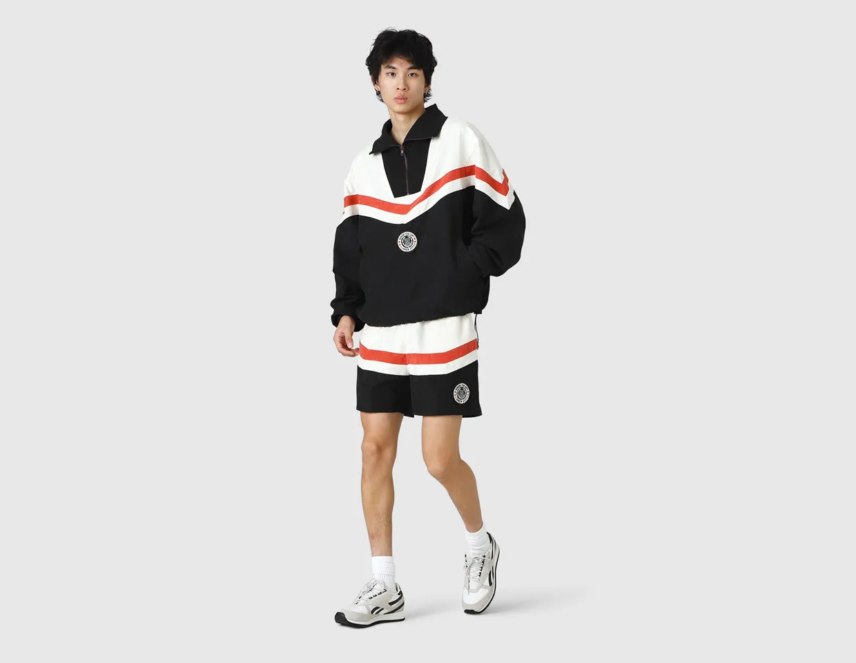 Honor The Gift Brushed Poly Track Shorts / Black