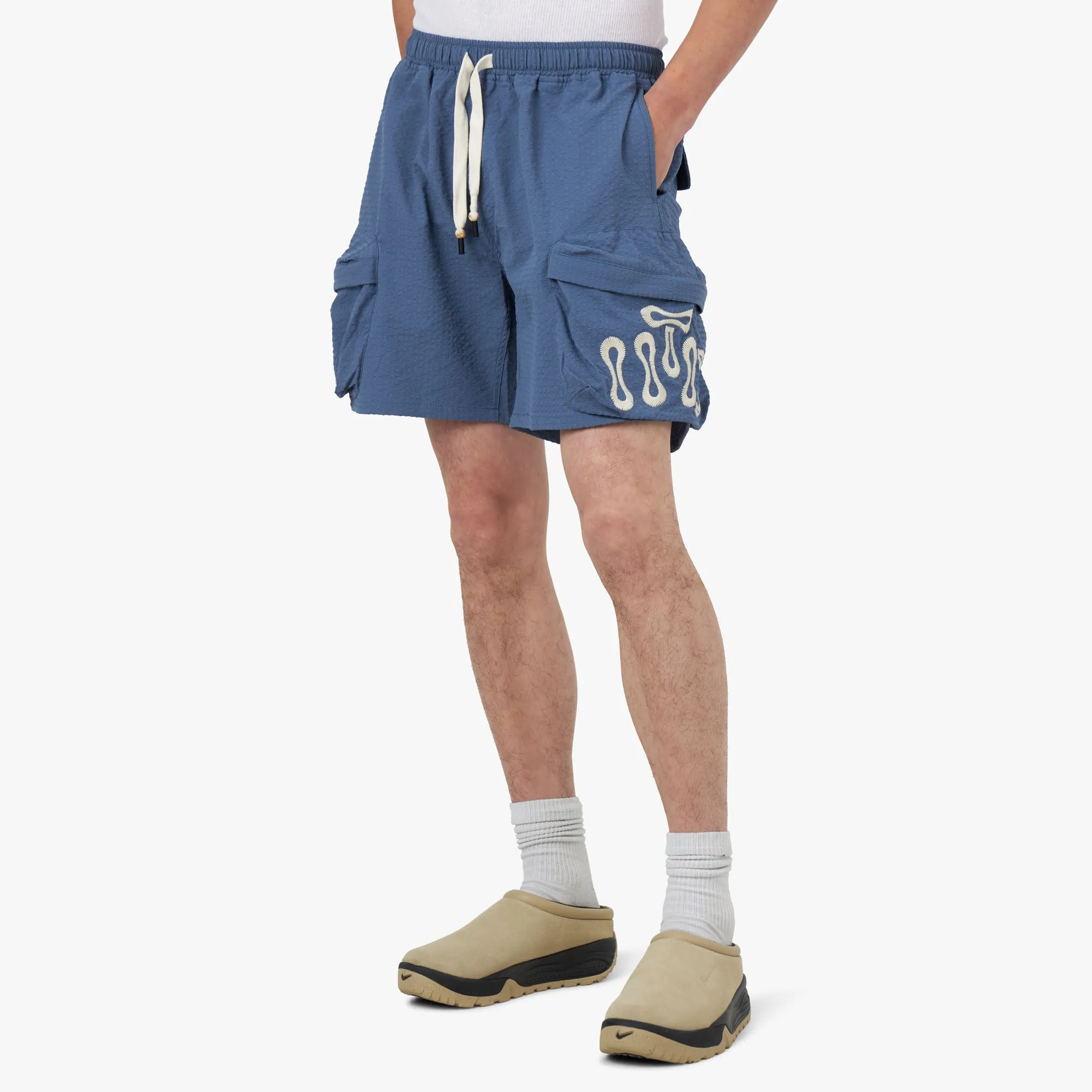 Honor The Gift Cargo Shorts / Blue