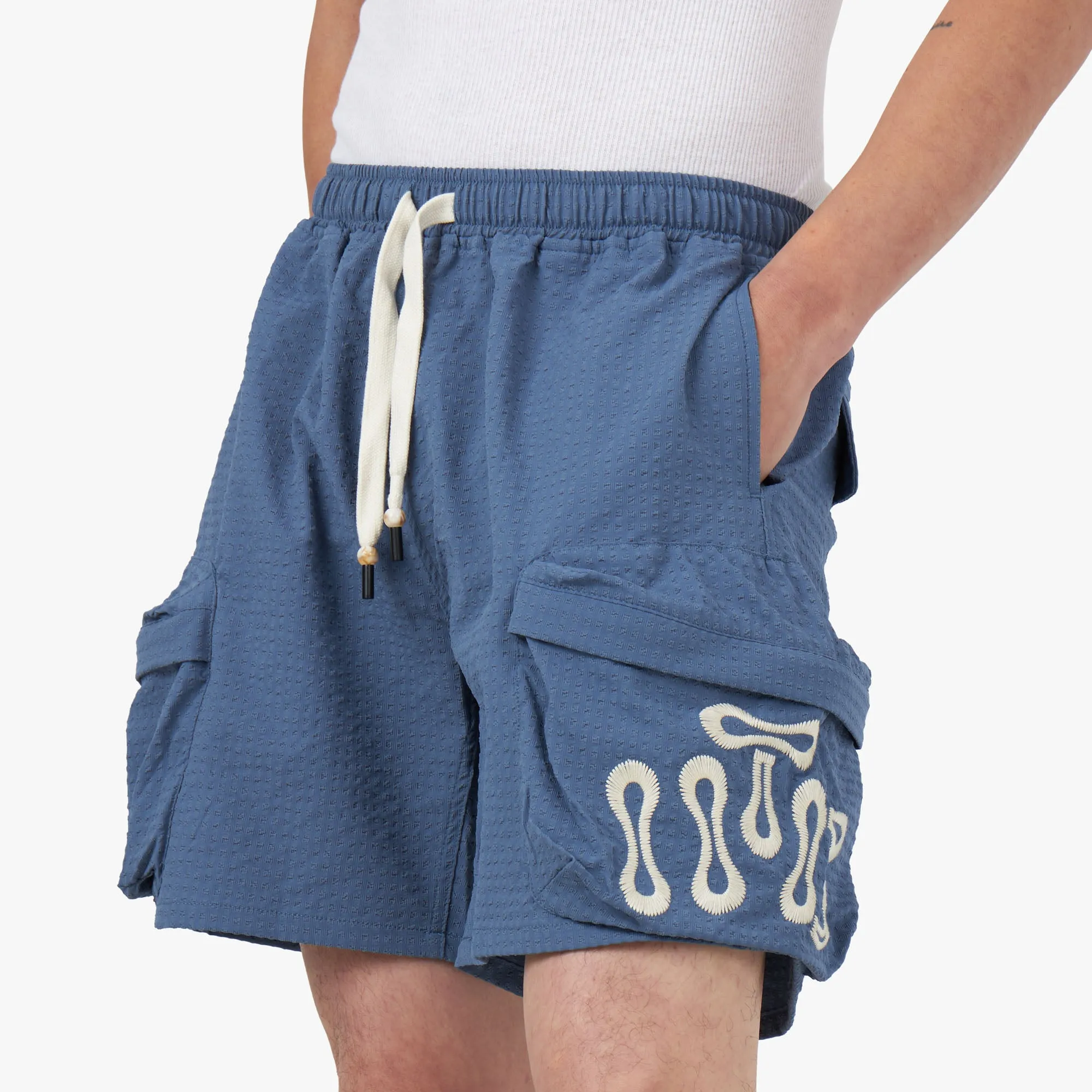 Honor The Gift Cargo Shorts / Blue