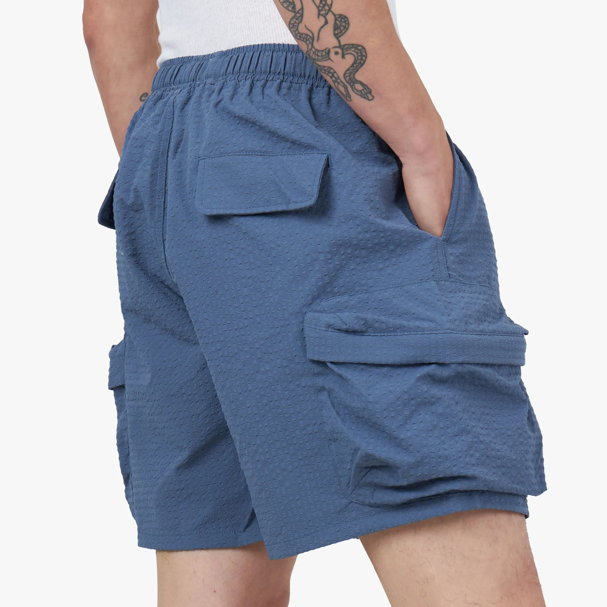 Honor The Gift Cargo Shorts / Blue