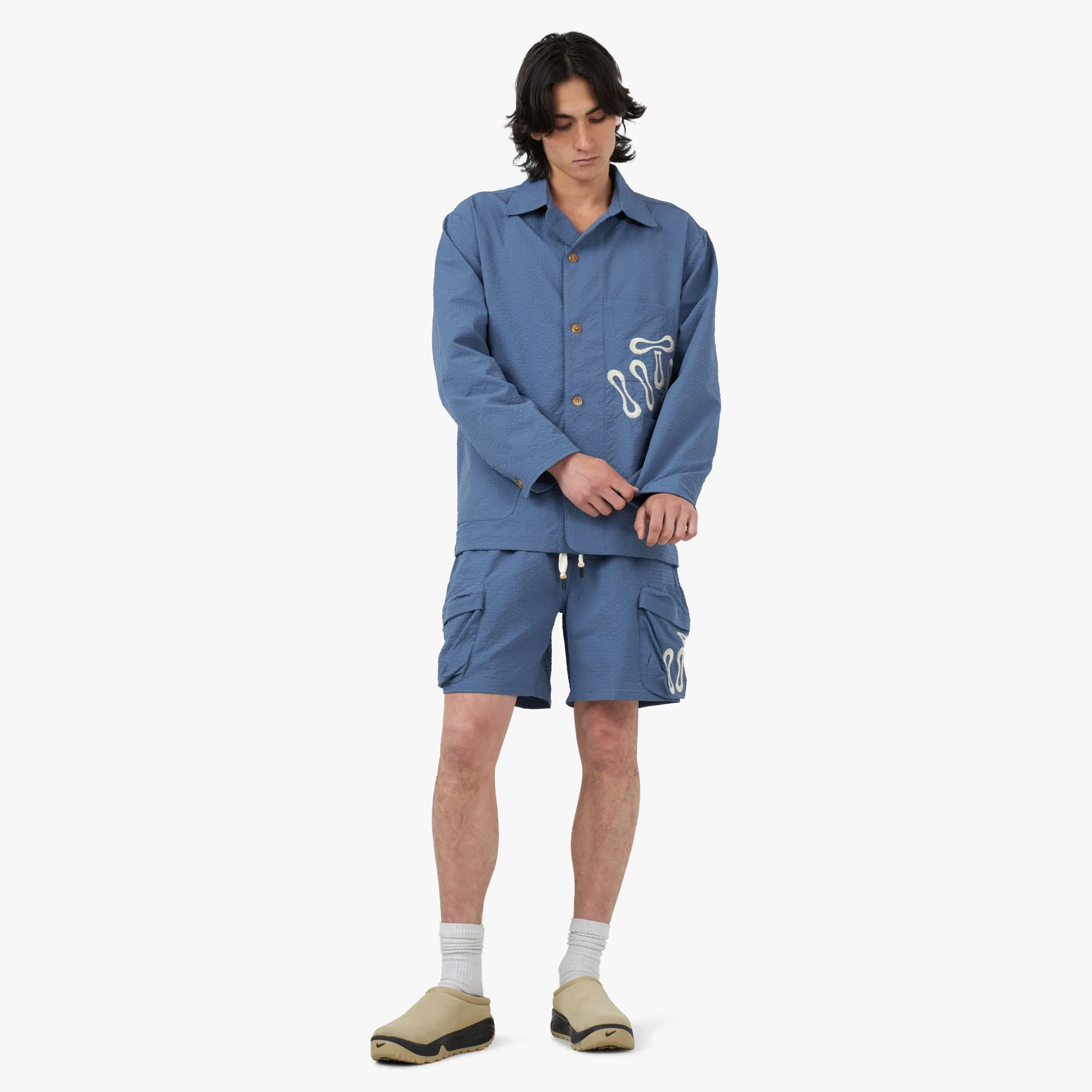 Honor The Gift Cargo Shorts / Blue