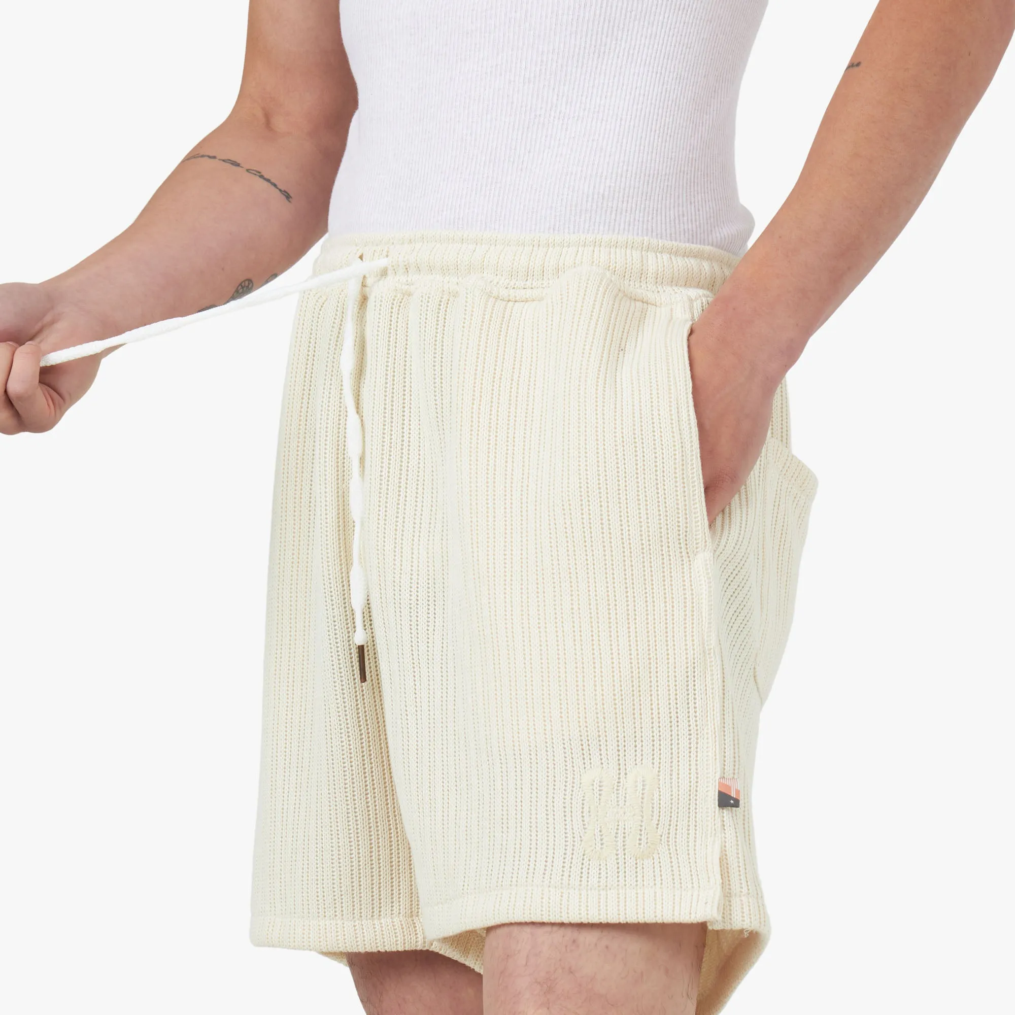 Honor The Gift Knit Shorts / Bone