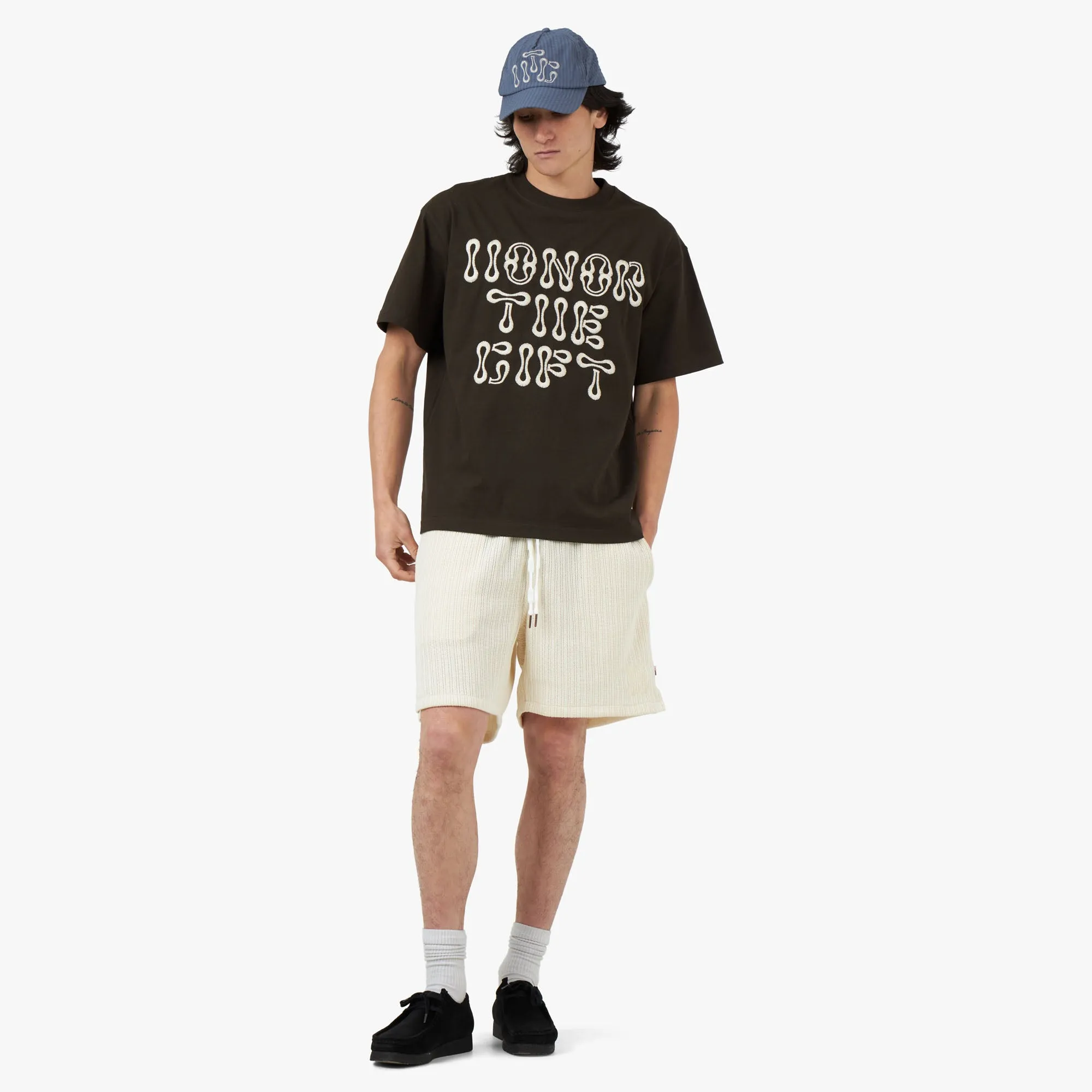 Honor The Gift Knit Shorts / Bone