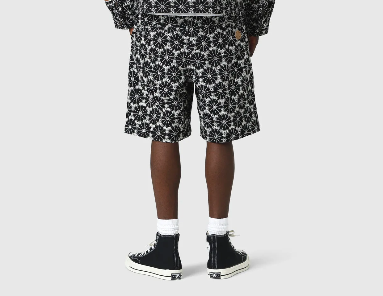 Honor The Gift Legacy Eyelet Shorts / Black