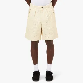 Honor The Gift Legacy Eyelet Shorts / Bone