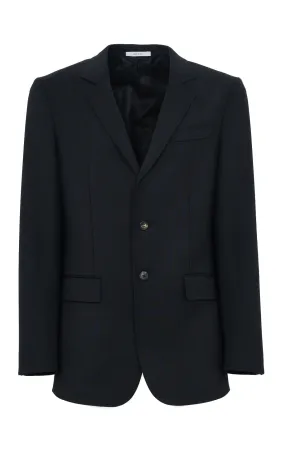 Irving Jacket in Black Sportwear Wool