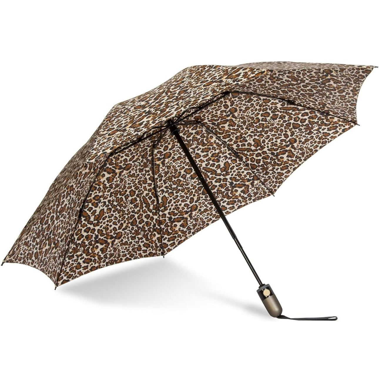 It's Your Time Umbrella  Leopard Print