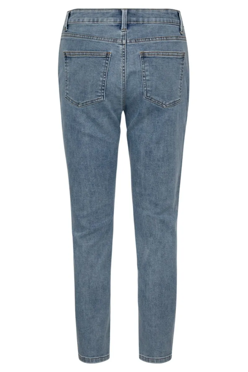 Jane Pant | Light Blue Denim | Bukser fra Freequent