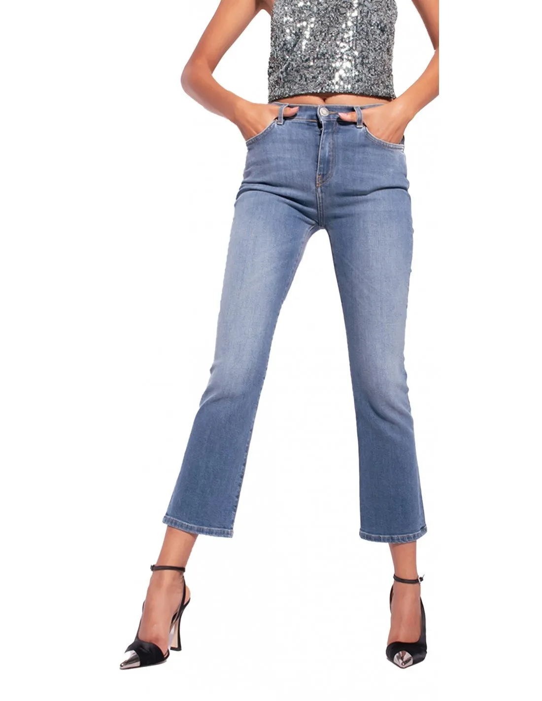 Jeans Pinko donna 1J1113Y78M Brenda blue AI22