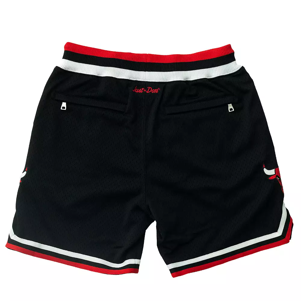 Just Don X Mitchell & Ness Chicago Bulls Basketball Short - 7inch Inseam