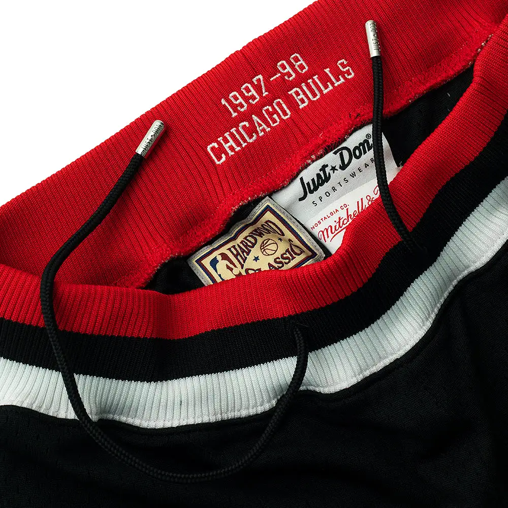 Just Don X Mitchell & Ness Chicago Bulls Basketball Short - 7inch Inseam