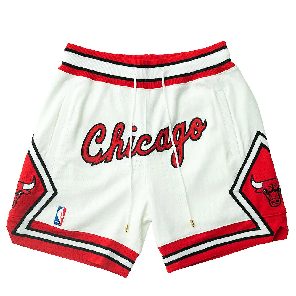 Just Don X Mitchell & Ness Chicago Bulls Basketball Short - 7inch Inseam