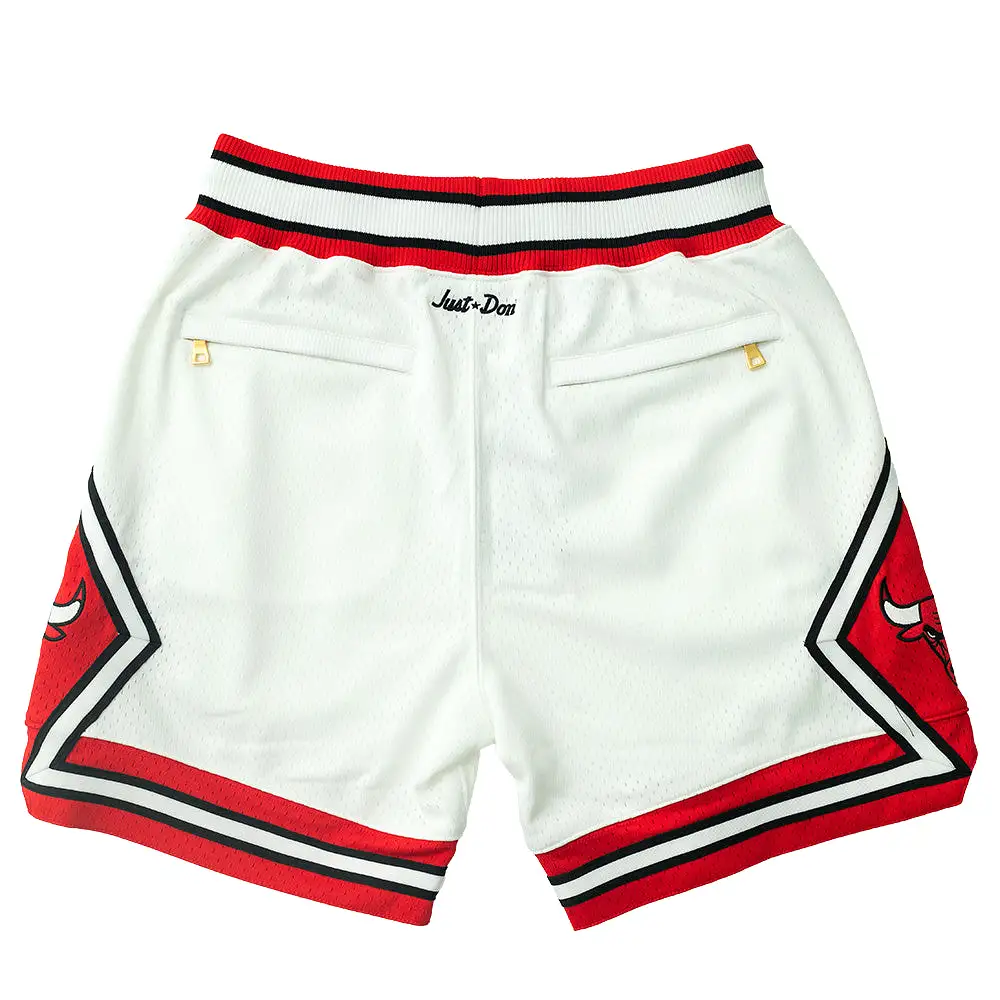 Just Don X Mitchell & Ness Chicago Bulls Basketball Short - 7inch Inseam