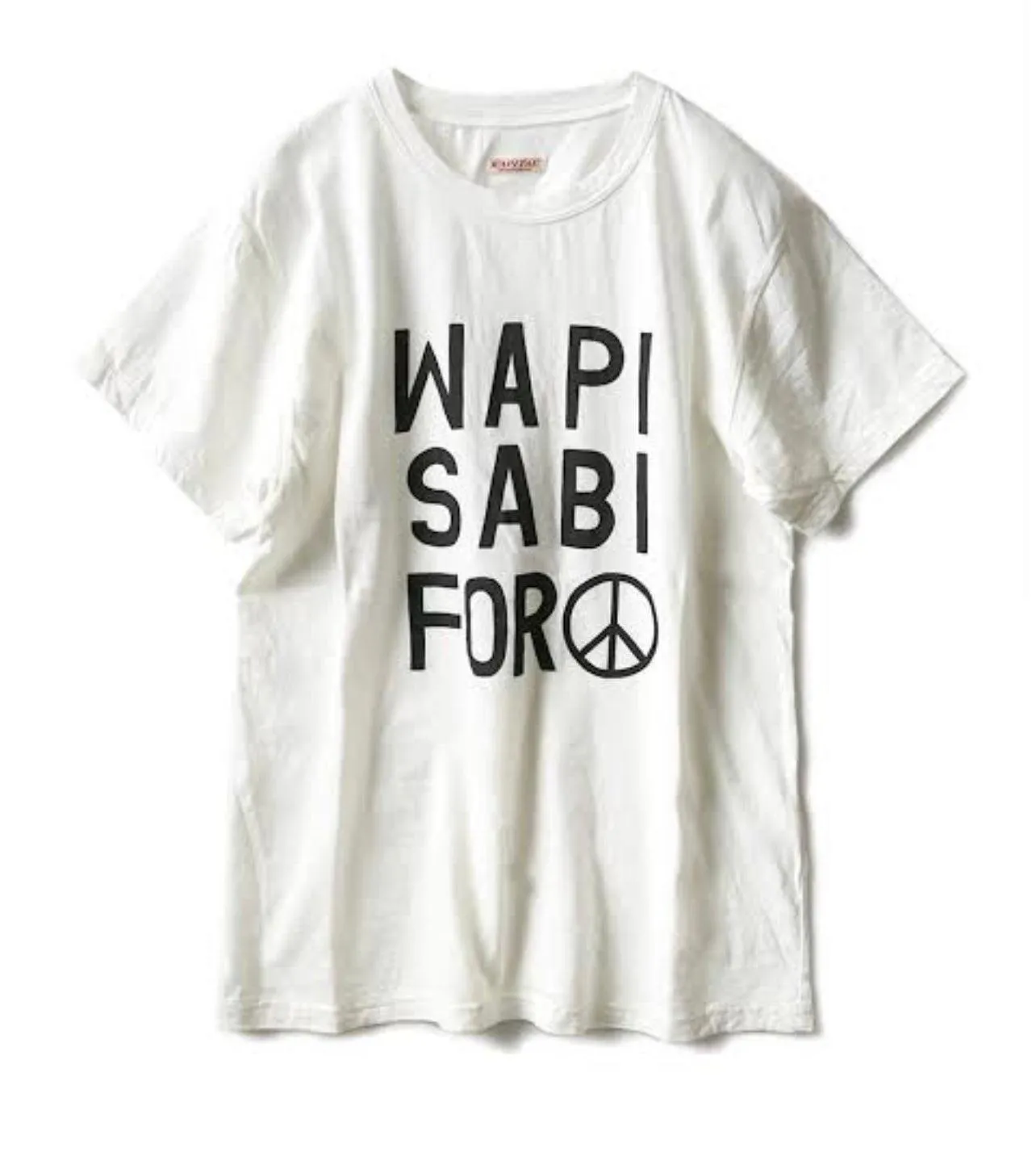 Kapital ECO Tenjiku Crew Tee (WAPI SABI FOR PEACE pt) (Time Sale)