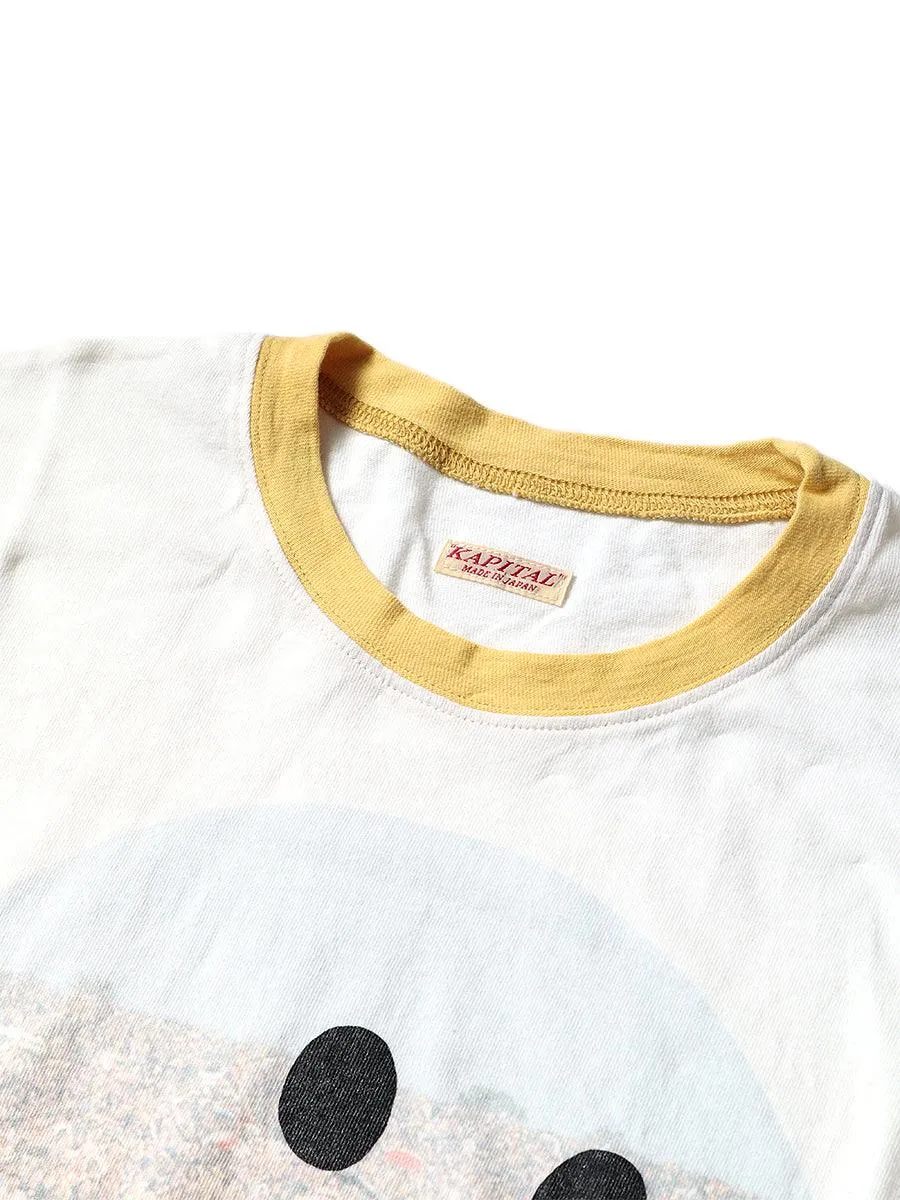 Kapital Tenjiku Ringer Tee (RAINBOWY Festival)(Time Sale)