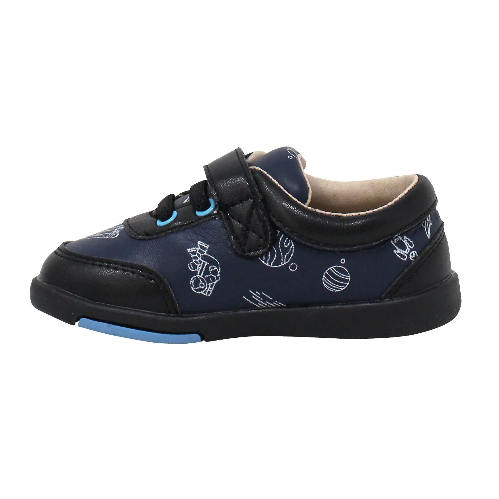 Kimi + Kai Boys Sneaker Shoes - Colton Spaceship (First Walker & Toddler)