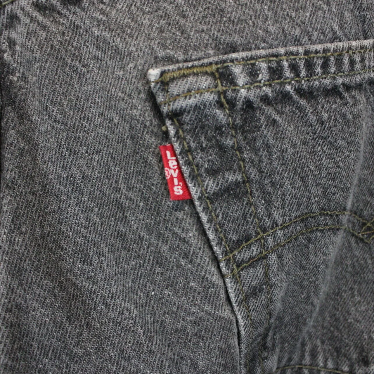 LEVIS 501 Jeans Grey Charcoal | W34 L28