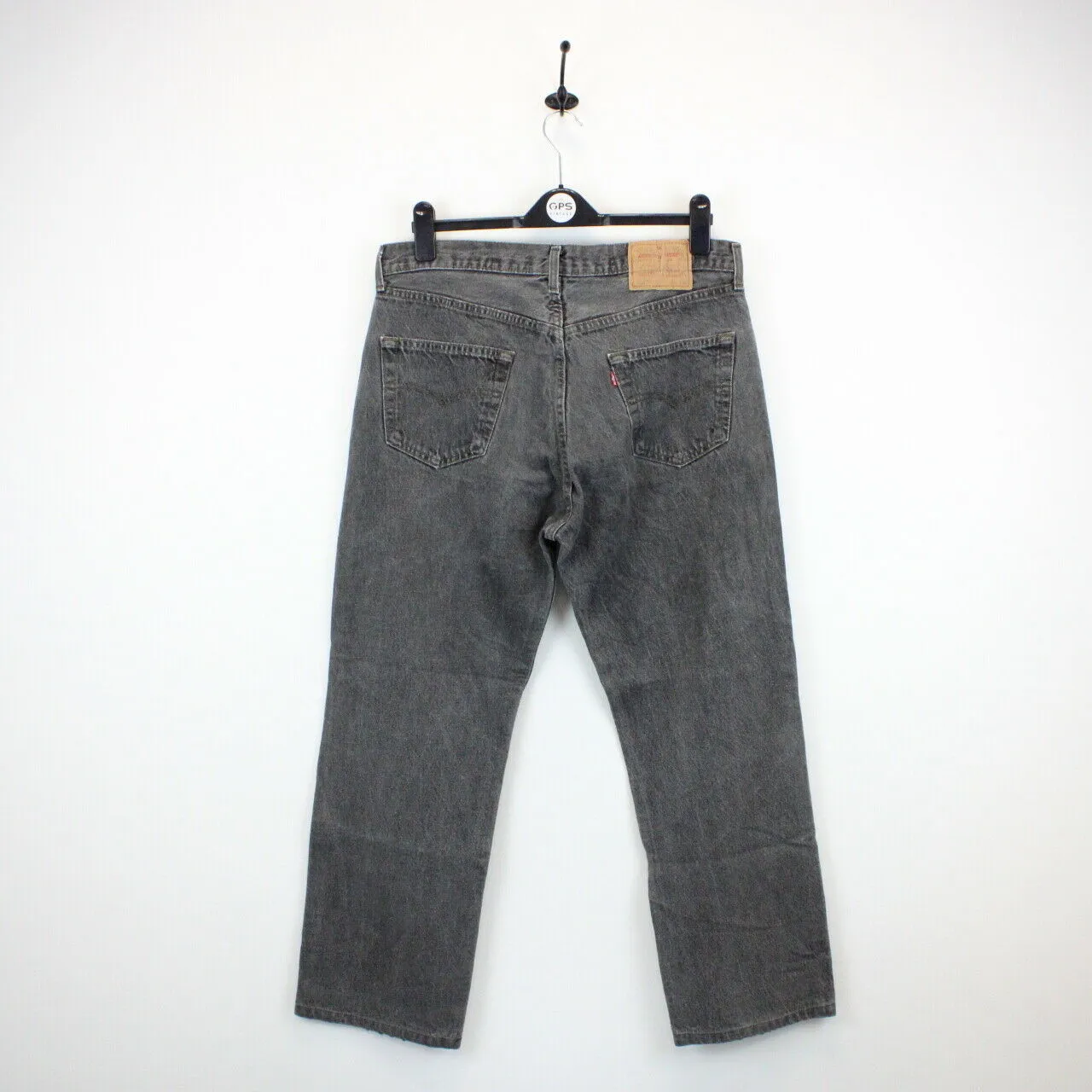 LEVIS 501 Jeans Grey Charcoal | W34 L28