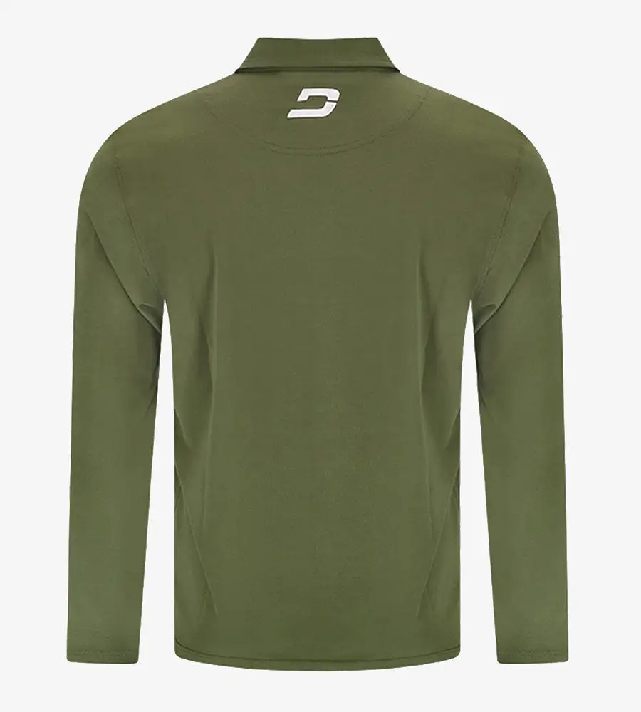 LONG SLEEVE TOUR POLO KHAKI