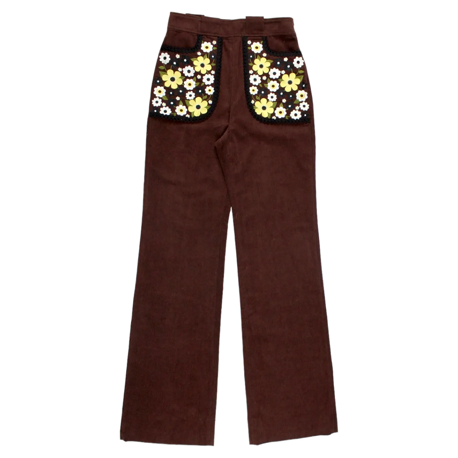 L'Orla By Orla Kiely Brown Corduroy Jeans