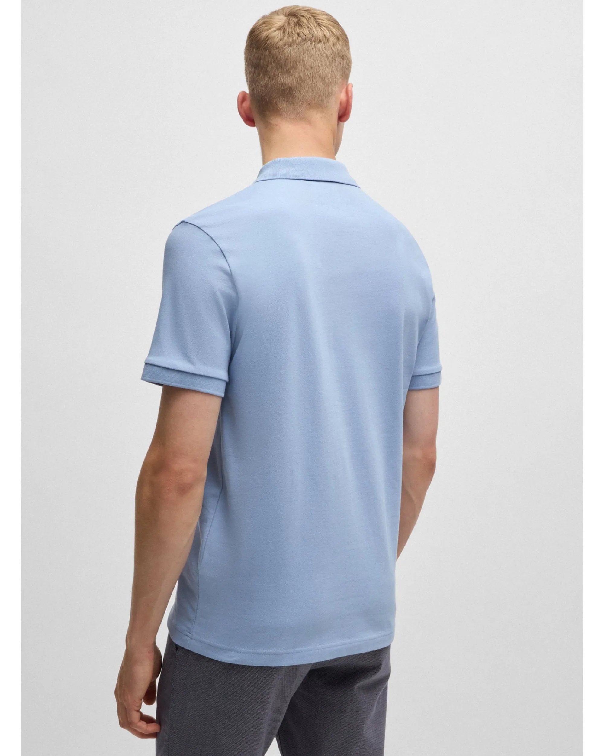 Mens Passenger Polo Shirt Light Blue