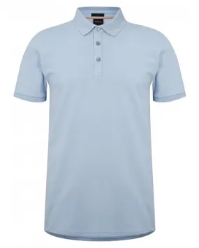 Mens Passenger Polo Shirt Light Pastel Blue 